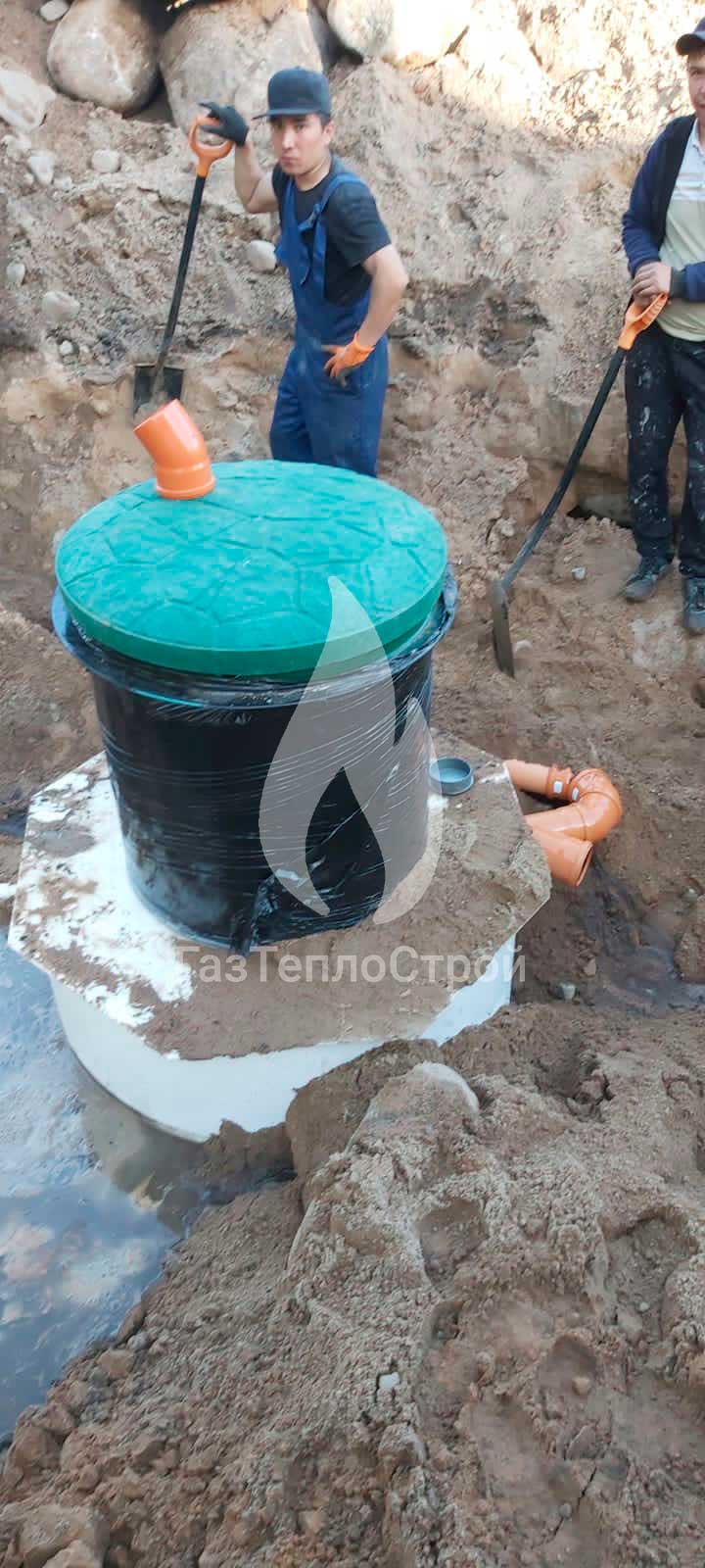 Установка септика Zorde 7 Long в г. Приморск