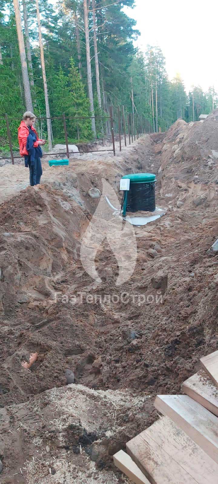 Фото септика в земле